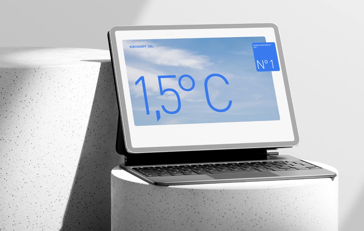 image: kirchhoff consult: apple ipad mit cover des berichts