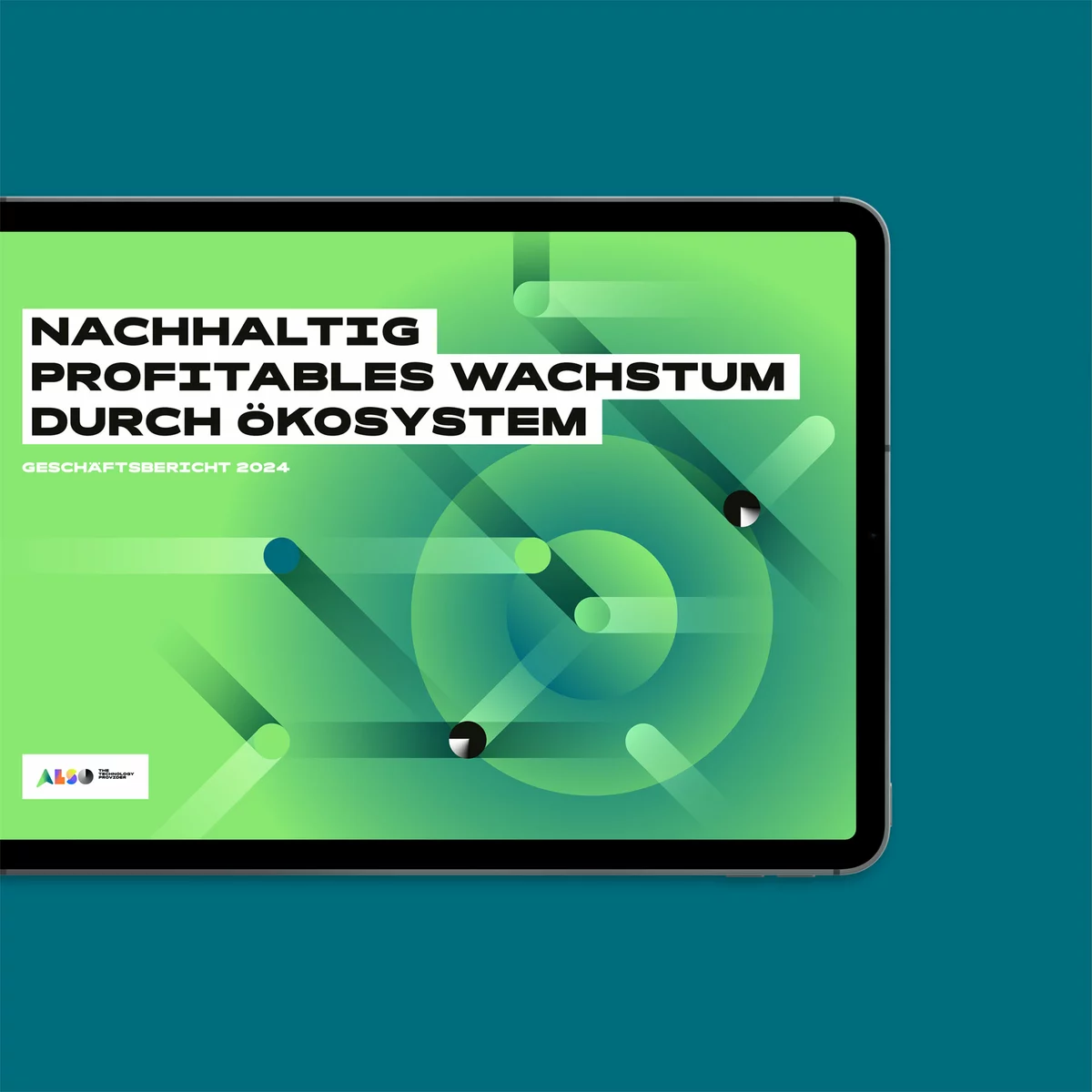 ALSO Geschäftsbericht 2024 Mockup Cover
